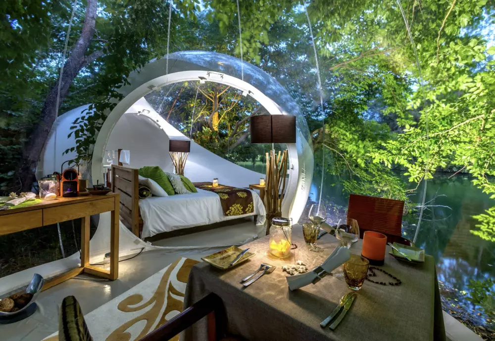 portable bubble tent